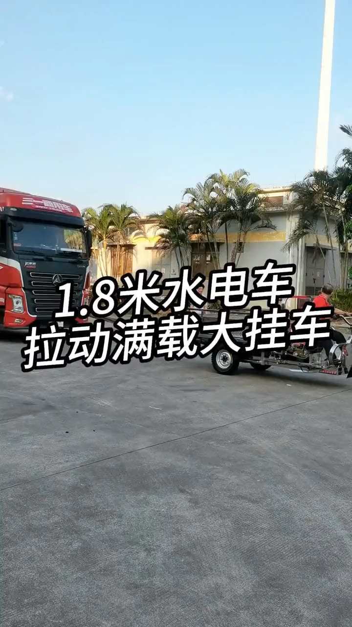 Electric Tricyclecan拉动大挂车is不is造假啊？